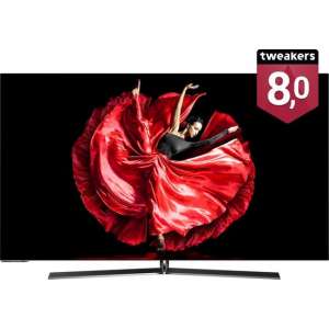 Hisense H55O8B tv 138,7 cm (54.6'') 4K Ultra HD Smart TV Wi-Fi Zwart, Zilver