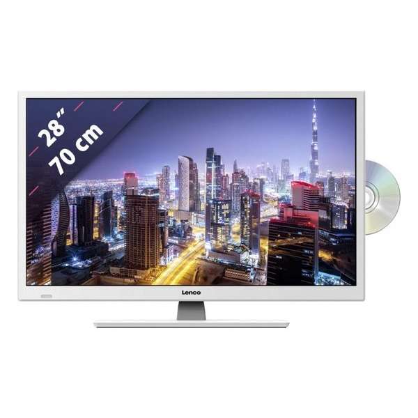 Lenco DVL-2862 - Televisie Full HD LED met DVB - 28 inch - Wit