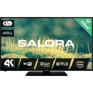 Salora 2204 series 55EUS2204 tv 139,7 cm (55'') 4K Ultra HD Smart TV Wi-Fi Zwart