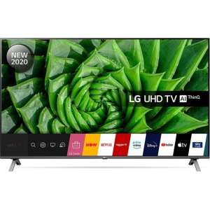 LG 65UN80006LA tv 165,1 cm (65'') 4K Ultra HD Smart TV Wi-Fi Zwart