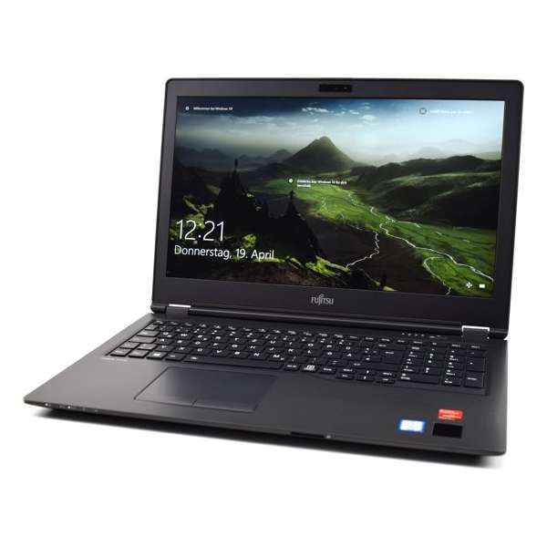 Fujitsu LIFEBOOK U758 i5 8GB RAM 256GB SSD laptop - Zwart