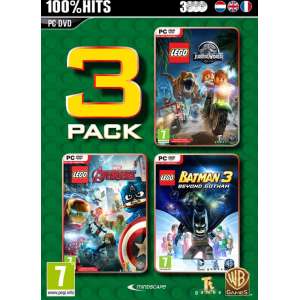 LEGO Box: Jurassic World, Marvel Avengers en Batman 3