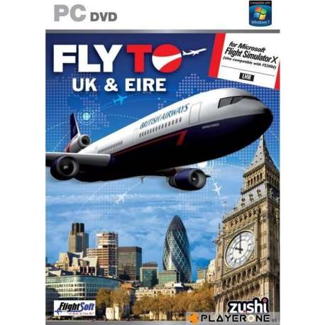 Fly To UK and Eire ( for Flight Simulator X ) (UK only)
