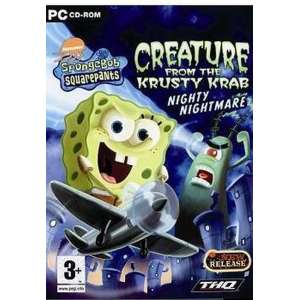 THQ SpongeBob SquarePants: Creature from the Krusty Krab, PC Basis PC video-game
