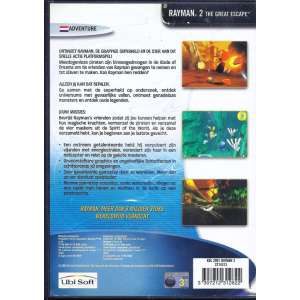 Rayman 2 - The Great Escape PC CD-ROM Nederlandse Gebruiksaanwijzing (Geen Manual) Nieuw!