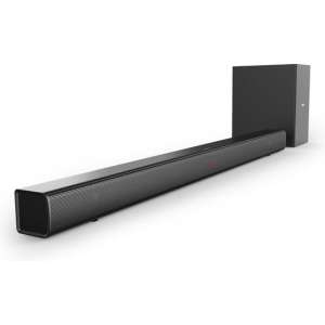 Philips HTL1520B - Soundbar met draadloze subwoofer - Zwart