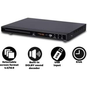 Denver DVH-1245 / DVD speler met HDMI