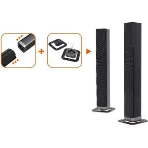 Dutch Originals Soundbar - Los te koppelen naar 2 torenspeakers - Draadloos - 2 x Soundbar