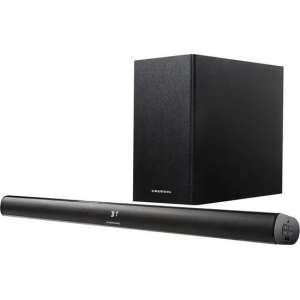 Grundig DSB 990 2.1 soundbar luidspreker 2.1 kanalen 80 W Zwart