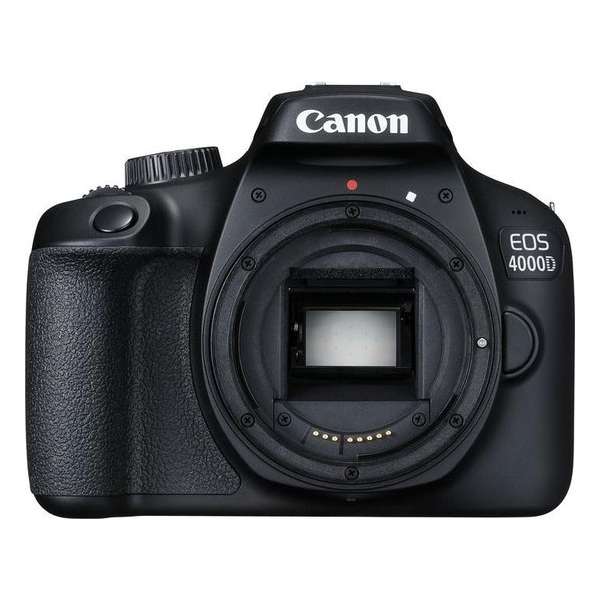 Canon EOS 4000D - Body - Zwart