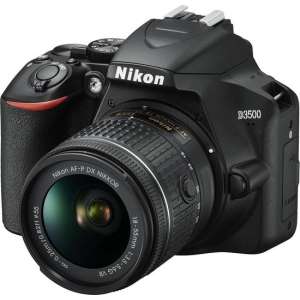 Nikon D3500 + AF-P DX 18-55 f/3.5-5.6G VR - Zwart