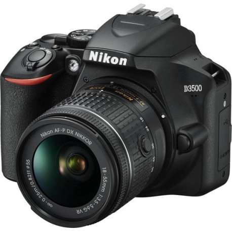 Nikon D3500 + AF-P DX 18-55 f/3.5-5.6G VR - Zwart