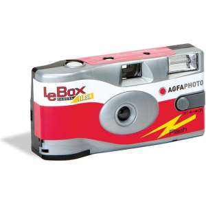 AgfaPhoto LeBox Flash Einwegcamera met Blitz - 27x Aufnahmen