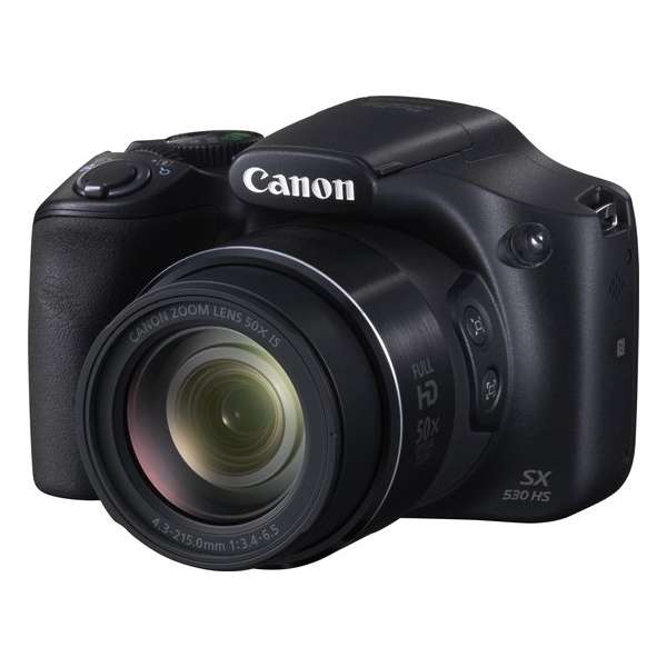 Canon PowerShot SX530 HS - Zwart
