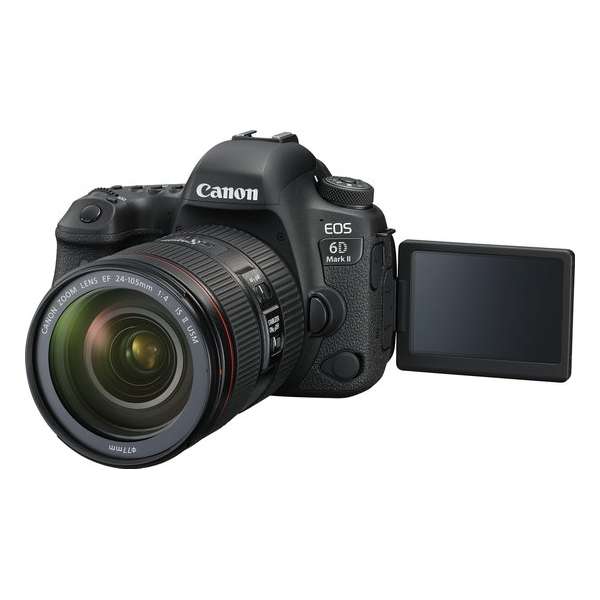 Canon EOS 6D Mark II + 24-105mm STM - Zwart
