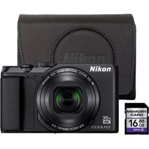Nikon Coolpix A900 - Zwart starterkit