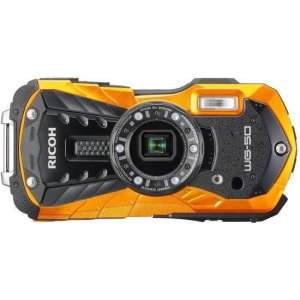 RICOH WG 50 Orange - Compact Outdoor 16 MP + neopreen hoes