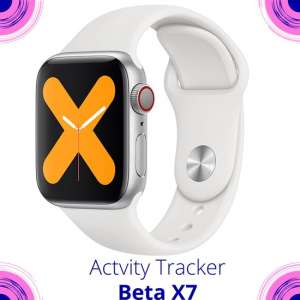 Stappenteller | Smartwatch |Activity Tracker | Waterdicht | Beta X7 Wit