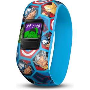 Garmin Vivofit Junior 2 - Activity Tracker voor Kinderen - Captain America® - Rekbaar bandje