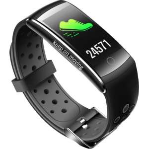 Denver BFH-14, Grijze fitnessband met hartslagmonitor en Bluetooth