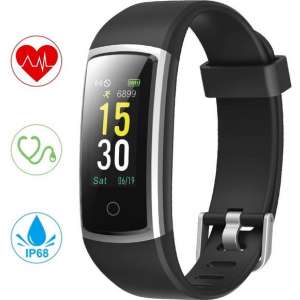 SmartWatch-Trends ID128 HM - Activity Tracking - Zwart