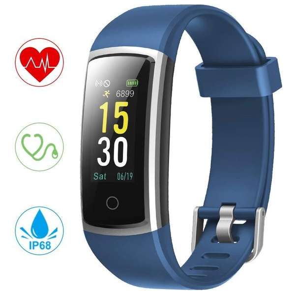 SmartWatch-Trends ID128 HM - Activity Tracking - Blauw