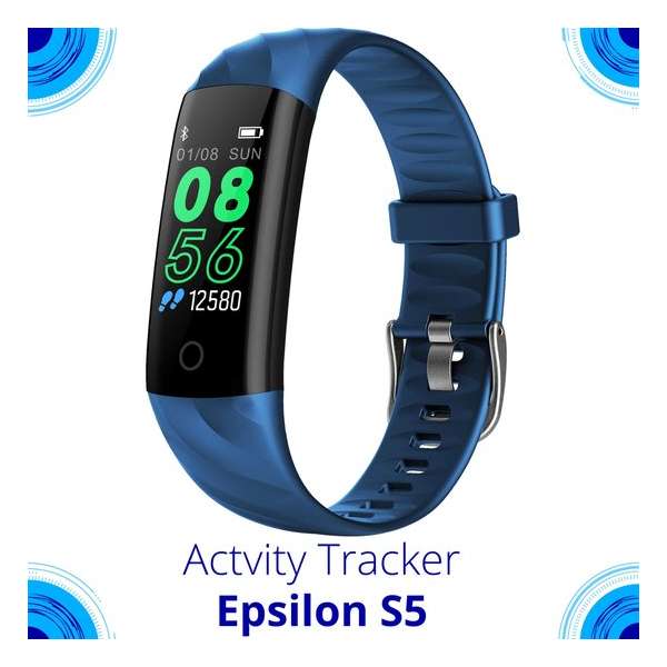 Activity Tracker Horloge Man - Waterdicht - Blauw