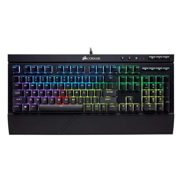 Corsair K68 RGB - Qwerty - Cherry MX Red - Mechanisch Gaming Toetsenbord Corsair K68 RGB - Qwerty - Cherry MX Red - Mechanisch Gaming Toetsenbord