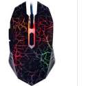 Gaming Muis | 6 knoppen | 6 kleuren | 3200 DPI | Zwart