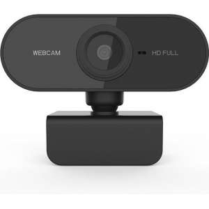 Mossmedia HD Pro Webcam voor PC - 1080p - Met Microfoon en USB  - Zwart
