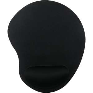 Ergonomische Muismat met Polssteun - Mousepad - Zwart