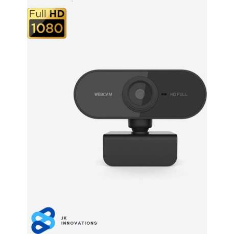 Webcam full HD (1080p) - JK Innovations®  - Werk & Thuis - Windows - MacOS - Linux