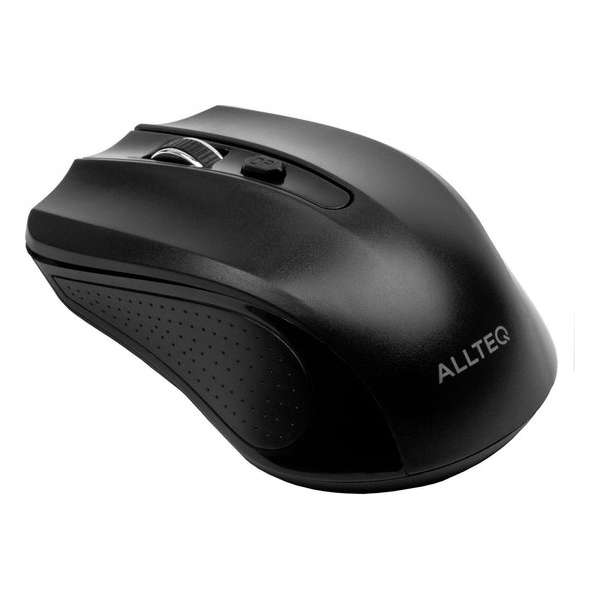 Allteq - Draadloze muis - Zwart