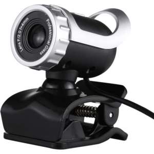 Webcam 1.0 megapixel  - 480P HD camera voor pc en laptop met microfoon -  USB 2.0 'plug & play'