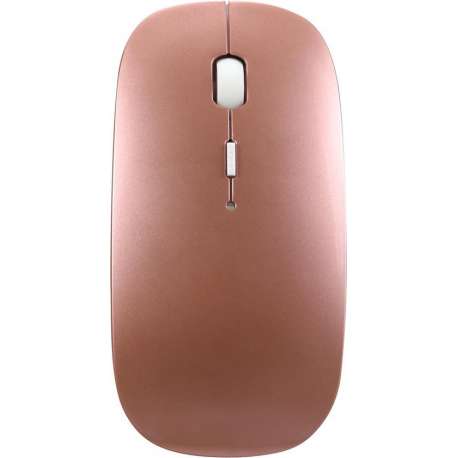 YONO Draadloze Muis - Bluetooth - Geschikt voor Laptop, PC en Mac - Rose Gold