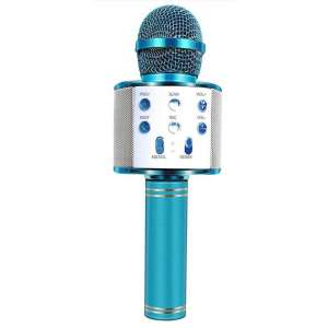 Karaoke Microfoon - Draadloos - Bluetooth Verbinding - Blauw - Voor de gezelligste feestjes