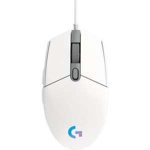 Logitech G G203 LIGHTSYNC - Gaming Mouse - EMEA / Wit