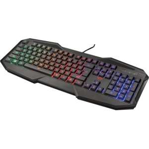 Trust Avonn GXT 830-RW | Gaming Keyboard | USB | Toetsenbord | Duits | QWERTZ