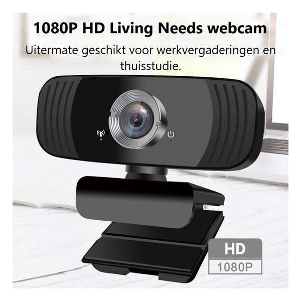 Living Needs Webcam – Webcam voor PC – 1080P Full HD.