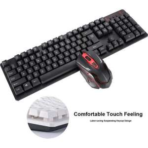 HK6500 Keyboard 2,4 GHz draadloos toetsenbord en muis combo