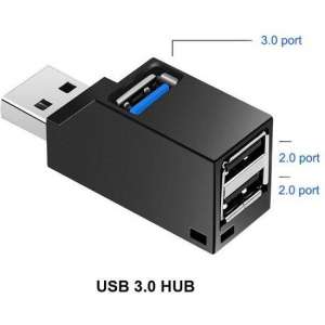 USB 3.0 HUB adapter extender mini Splitter box 3 Poorten voor pc Laptop Macbook High Speed