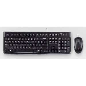 Logitech Desktop MK120 - Toetsenbord en Muis - Qwerty