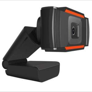 Webcam met microfoon Ideaal voor thuiswerken - Vergaderen- Video bellen- Studeren