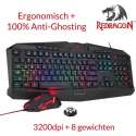 REDRAGON S101-1 - 2in1 Pro Gaming combo pack (Toetsenbord, Muis) QWERTY