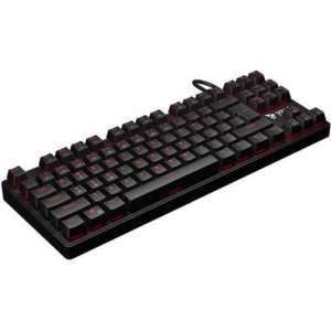 Savio Tempest RX toetsenbord USB QWERTY Engels Zwart