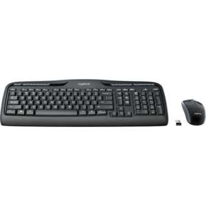 Logitech MK330 Draadloos Toetsenbord + Draadloze Logitech Muis