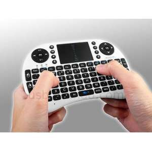 Mini  i8 draadloos toetsenbord + muis multimedia touchpad