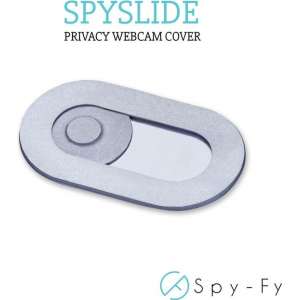 De Originele Spyslide® Webcam Cover van Spy-Fy | Zilver |1 stuk