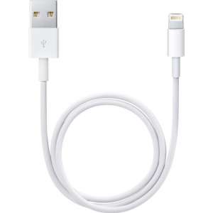 USB kabel 0.5 meter voor iPhone & iPad - wit