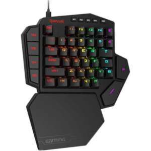 Redragon K585 RGB One-Handed Gaming Keyboard | Eenhandige gaming toetsenbord RGB verlichting